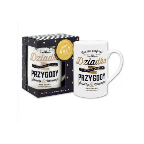 Kubek Pan Dragon Gold Dziadek